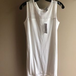Joan Vass White mini dress